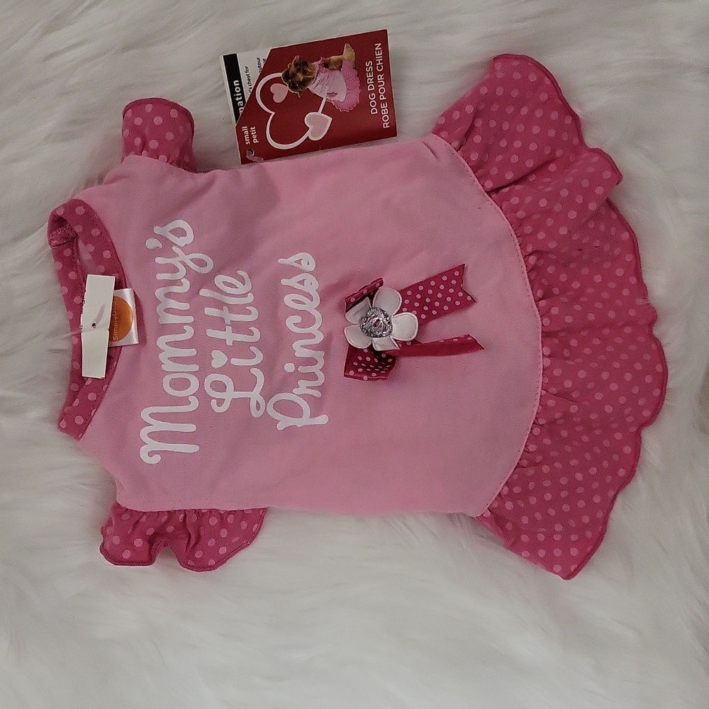 Brand New WALMART HOLIDAY INSPIRED DOG DRESS-S